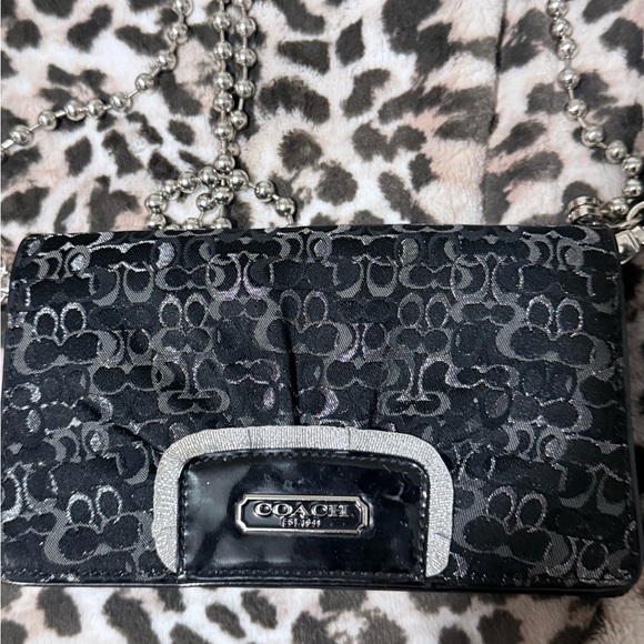 Coach black & silver optic pattern - Picture 2 of 8